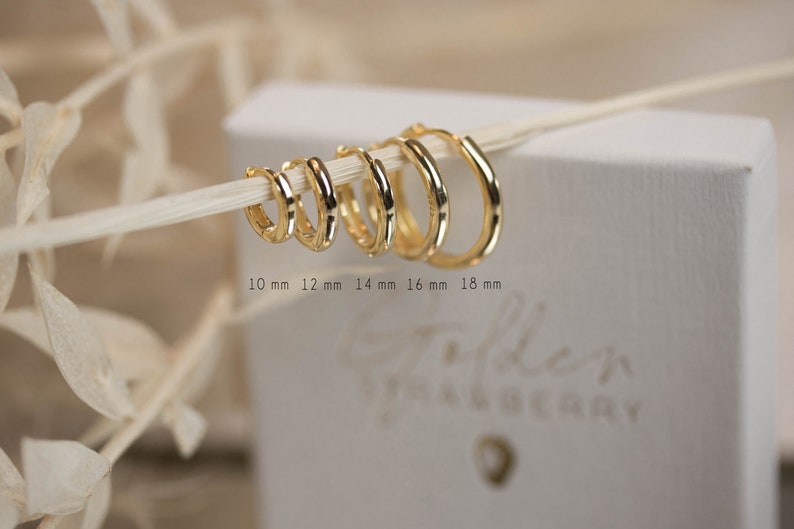 10K Gelbgold Damen Rund Diamant Herz Reifen Lange Ohrringe 1/4