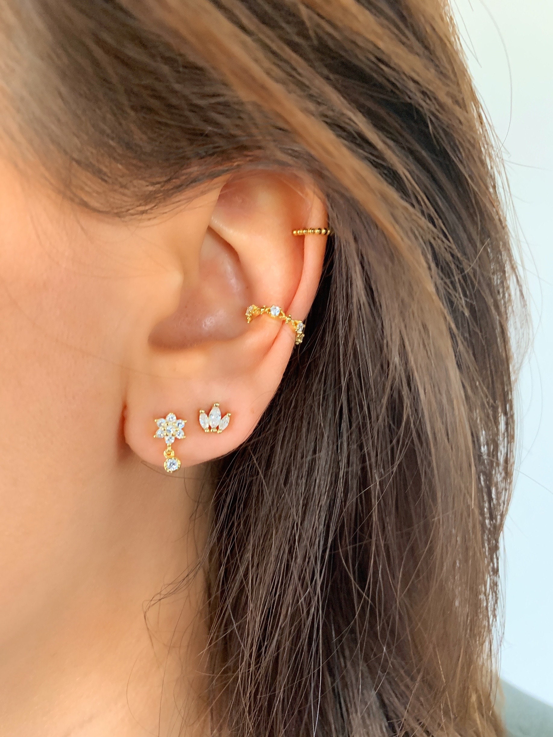 ファッション雑貨・小物その他 +DEINET+ ROUND RING EARRING IN GOLD S KDBYM4S25111700S il_fullxfull.2304386143_k3g2.jpg