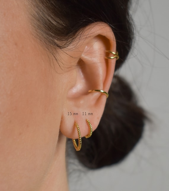Small delicate hotsell hoop earrings