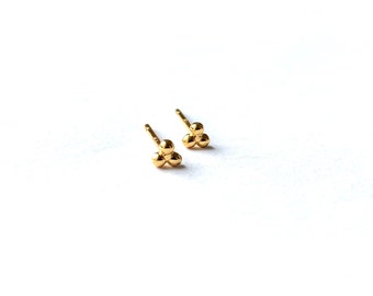 Winzige Ohrstecker Kugeln * kleine Ohrstecker * Gold Ohrstecker * Sterling Silber 925 * minimalistisch * Schmuck Gold * Ohrstecker gold