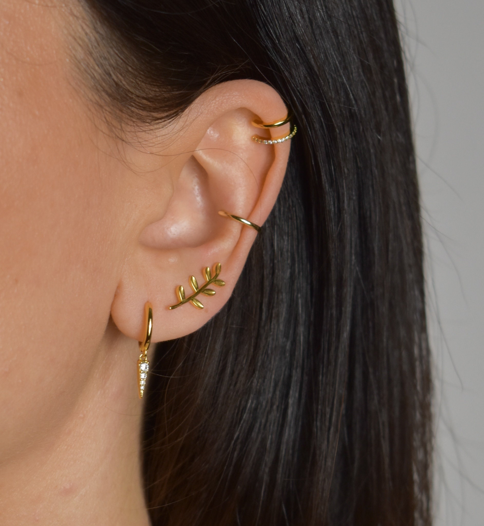 Huggie clearance ear cuff