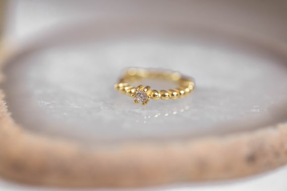 Orecchini A Cerchio In Argento Sterling 925 Con Zirconia Bianca – Creoles Classiche Rodiate, 24mm, Per Donna - 2