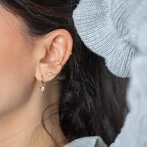 Italian Leopard-Print Enamel Hoop Earrings In 18kt Gold Over Sterling. 7/8" | Ross Simons - Foto 6