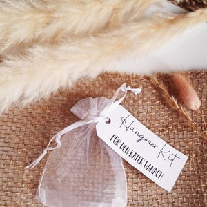 Hangover Kit/For the hangover afterwards/Party favor/Wedding/Party/Organza bag/Classic/Rescue kit/Party/Bachelor party