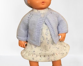 Beautiful hand knitted dolls clothes  - 40 cm Tiny Tears