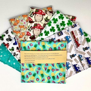 Food safe Reusable  sandwich bag. Discount available for multibuy.