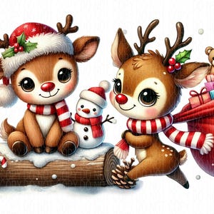 Rentier Weihnachten 10 Png Bilder Transparenter Hintergrund Clipart