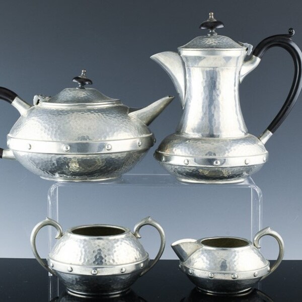 Antique Pewter Jug Pot Etsy