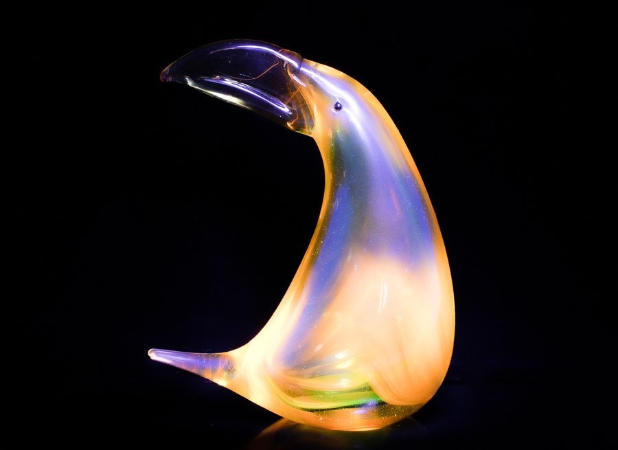 Murano Glass Heron Crane Zanetti - Etsy