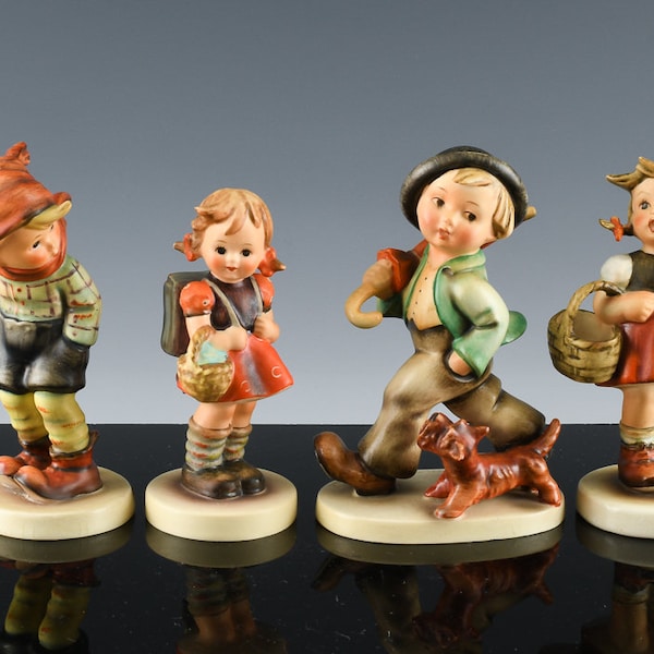 Estate Fresh Vintage Hummel Goebel Figures ~ Your Choice - March Winds, School Girl, Strolling Along, Little Shopper