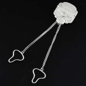 Beautiful c1890 Antique Victorian Art Nouveau Dominck & Haff New York Repousse Sterling Silver Chatelaine ~ Estate Fresh Find.