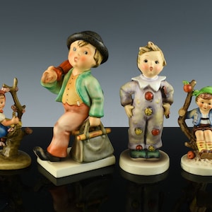 Estate Fresh Vintage Hummel Goebel Figures ~ Your Choice - Apple Tree Girl, Merry Wanderer, Carnival Boy, Apple Tree Boy
