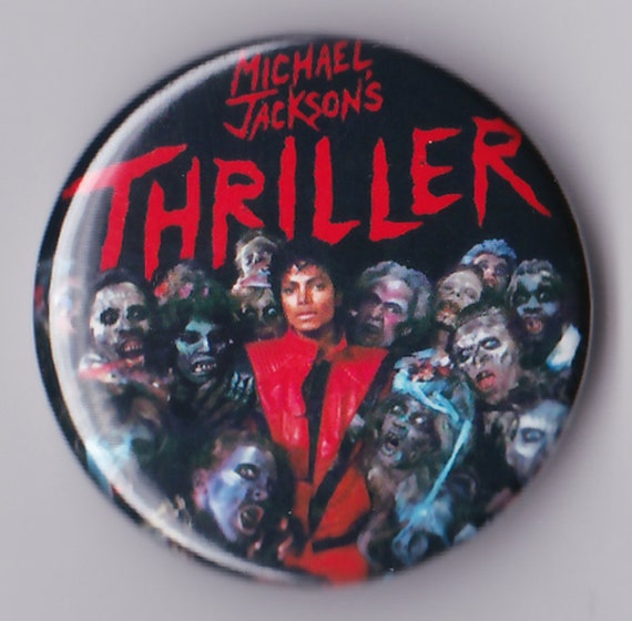 MICHAEL JACKSON - Thriller Badges - 80s Pin Button Retro - Etsy