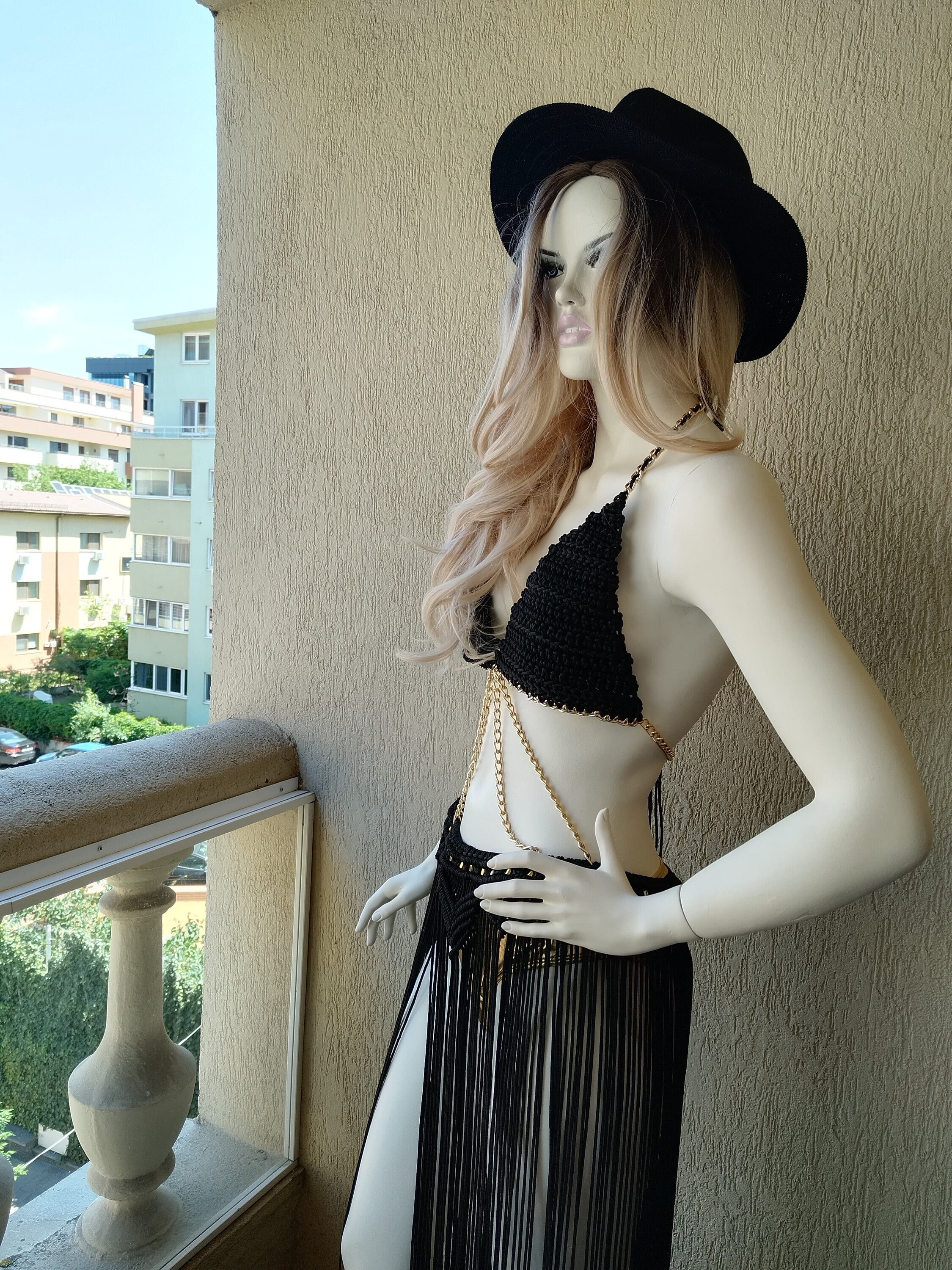 Macrame Dress , Birthday Dress , Shiny Material , Crazy