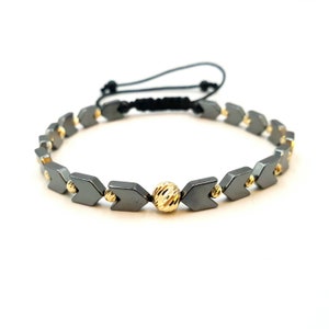 14k Gold Bracelet/Handmade Jewelry /Gold and Natural Stones Bracelet/Gift Bracelets/Bracelets for Women&#39;s &Men&#39;s