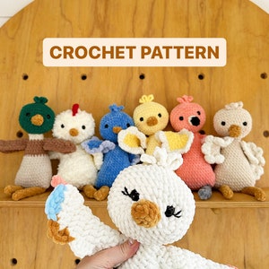 Evie Bird Crochet Pattern