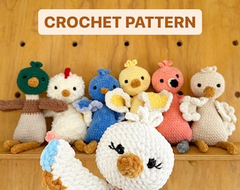 Evie Bird Crochet Pattern