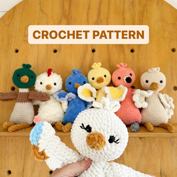 Evie Bird Crochet Pattern