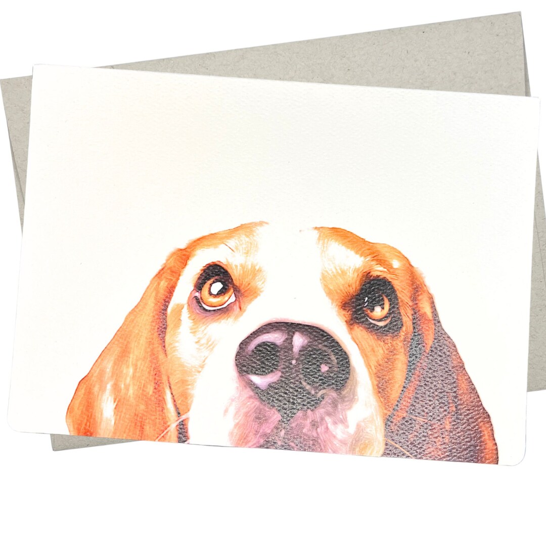 Great Dane Greeting Card - 5x7 Inch Blank Note Card For Dog Lovers, All Occasions