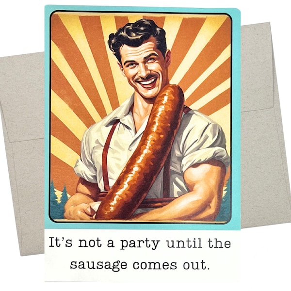 Gay Birthday Cards Sexy - Etsy