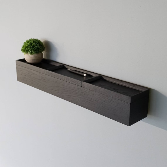 Schmaler Flur Ideen - Schmale Wandkonsole 72 Cm Breit - Schwebende Wandkonsole - Schmaler Konsolentisch - Entryway Organizer - Flurmöbel