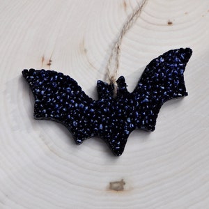 Black bat car freshie, Hanging air freshener, Bat car decor
