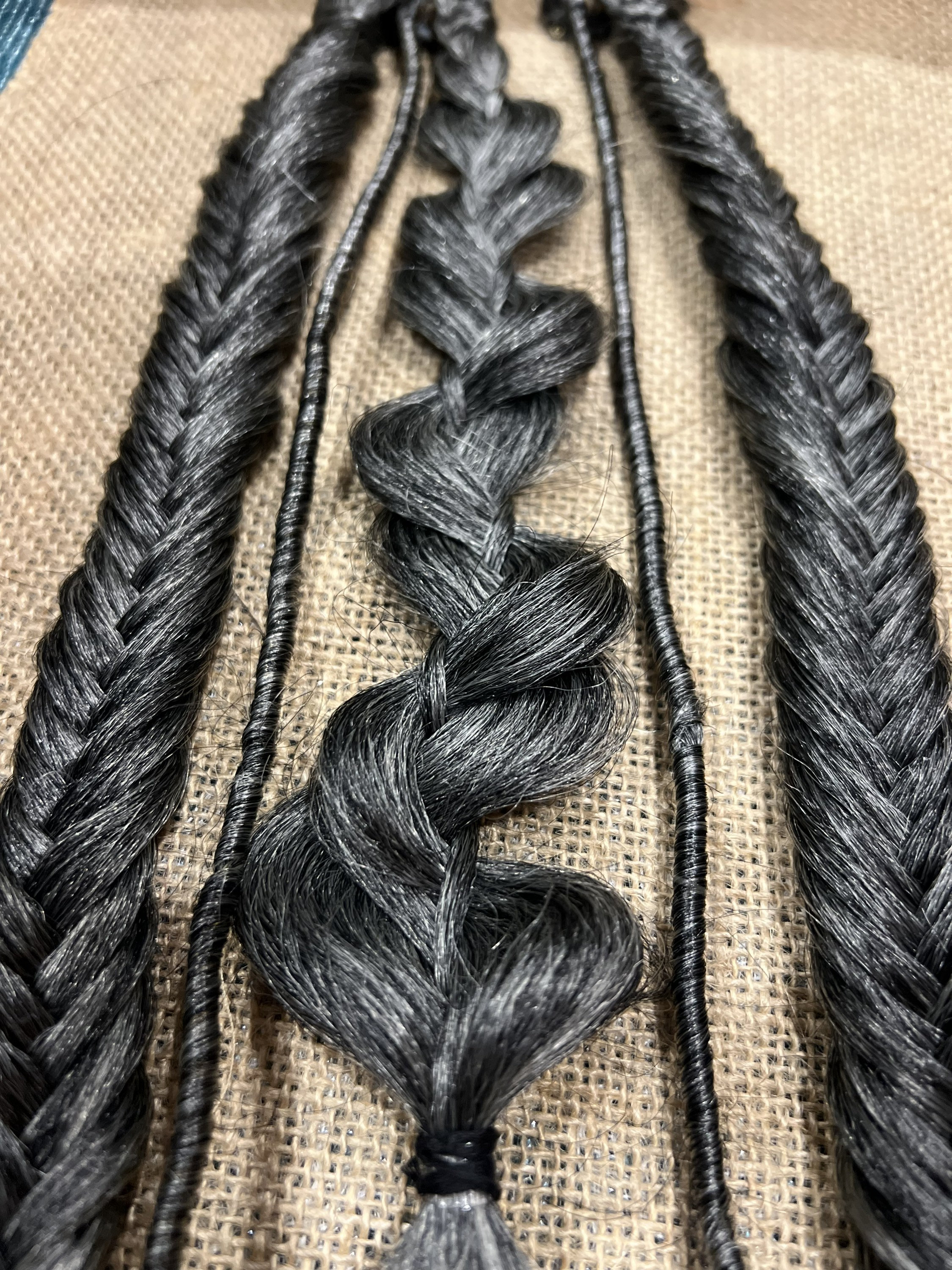 Salt n Pepper Boho braids with viking dreadlocks, boho braids, boho ponytail, festival hair braids, fishtail braids