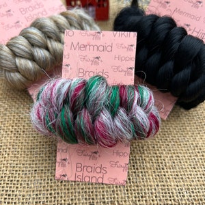 Christmas Messy Hair Bun Extension • Braided Ponytail Extension • Hair Scrunchies • Braided Bun Hair Tie • Hair Tie Extensions