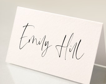 Personalised Place Name Cards, Wedding Place Cards, Place Settings, Table Seating Cards