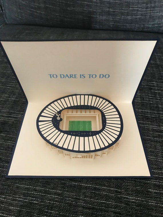 Pop Up Birthday Card Tottenham Hotspur F.C