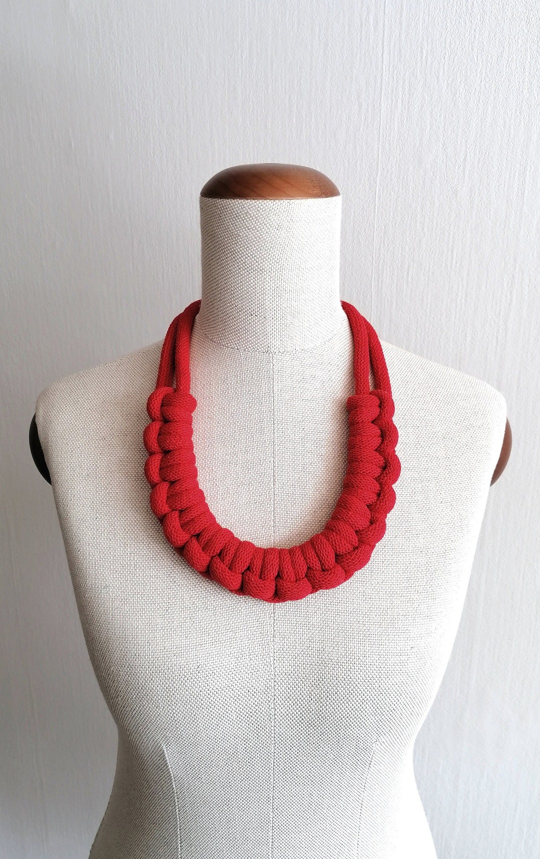 Rogger Long Necklace - Red main image 1