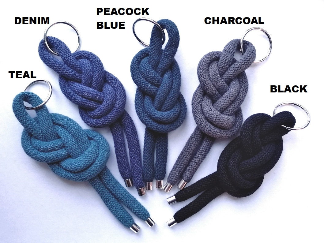 ファッション雑貨・小物その他 [4106] Ocean Rope Buckle Keyring (BLUE) Key Ring CABESTAN Marine
