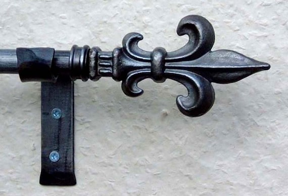 Curtain Pole Rail Metal Wrought Iron Rod Canada Curtain Pole Rail Metal Wrought, Wrought Iron Curtain Rods Canada