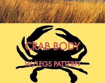 Crab Foam Body Legs and Claws SVG Cut File for Fly Fishing and Fly Tying - Cricut/Silhouette