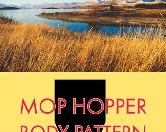 Mop Hopper Body SVG Cut File for Fly Fishing and Fly Tying - Cricut/Silhouette