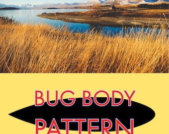 Bug Body SVG Cut File for Fly Fishing and Fly Tying - Cricut/Silhouette