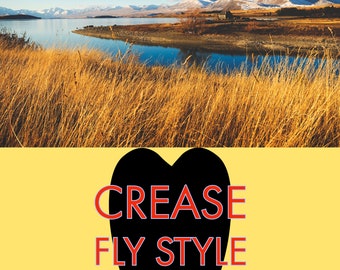 Crease Fly Style Body SVG Cut File for Fly Fishing and Fly Tying - Cricut/Silhouette
