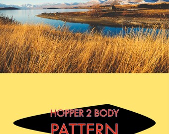 Hopper 2 Foam Body SVG Cut File for Fly Fishing and Fly Tying - Cricut/Silhouette