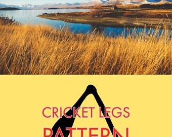 Realistic Hopper Foam Legs SVG Cut File for Fly Fishing and Fly Tying - Cricut/Silhouette