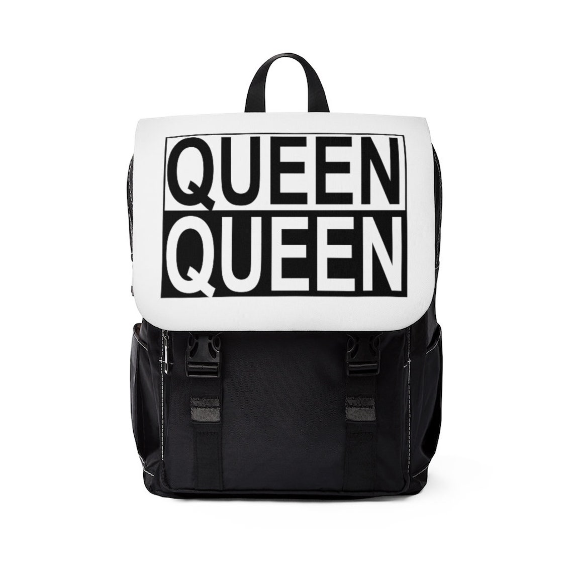 QUEEN 2X Casual Shoulder Backpack Etsy