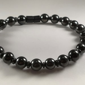 Herren Armband, ganzheitliche magnetische Hämatit Therapie