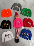 Mini Elf Christmas Jumper (ELF NOT INCLUDED)| Elf Clothes Outfit | Festive Elf Accessories | 6 7 meme |