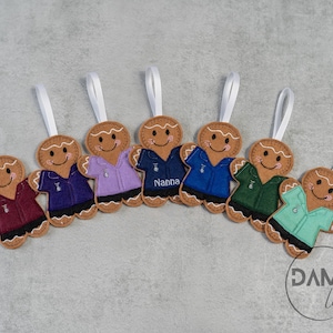 Nurse Gingerbread man, Healthcare worker, Profession gift, Retirement gift, medical gift, pharmacy staff