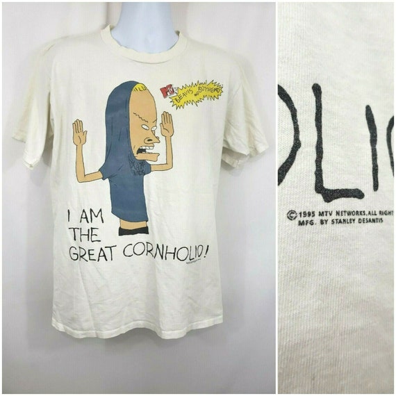 Vintage 1995 MTV Beavis and Butthead Graphic Shirt