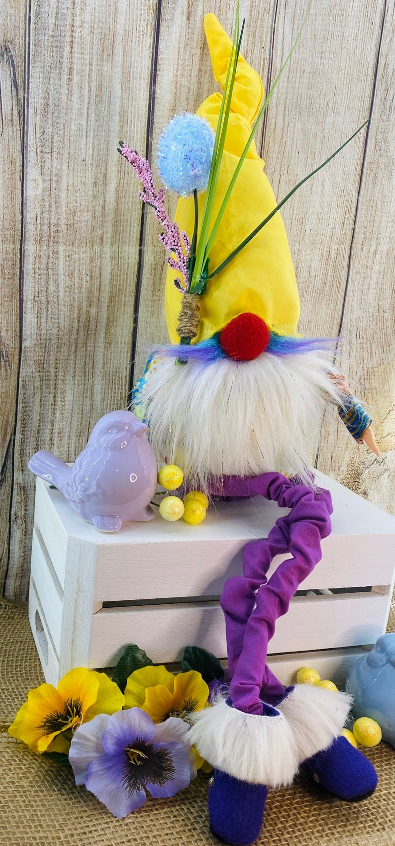 Download Easter Gnomes Home Decor Green Eggs | Etsy