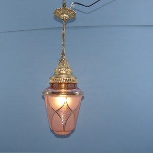 Pink hallamp or room pendant lamp