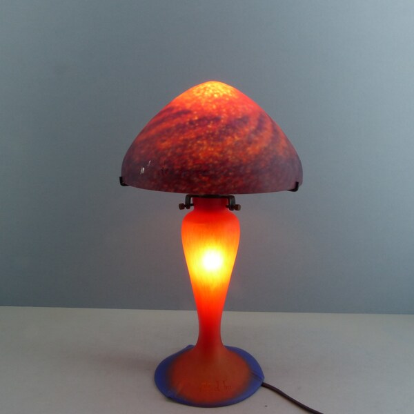 Lampe champignon Art de France des années 1970 - France - style art déco