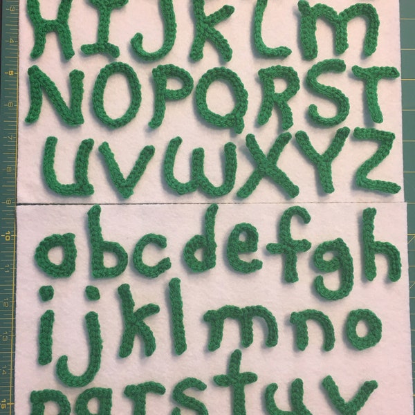 Small Colored Letters - Etsy UK