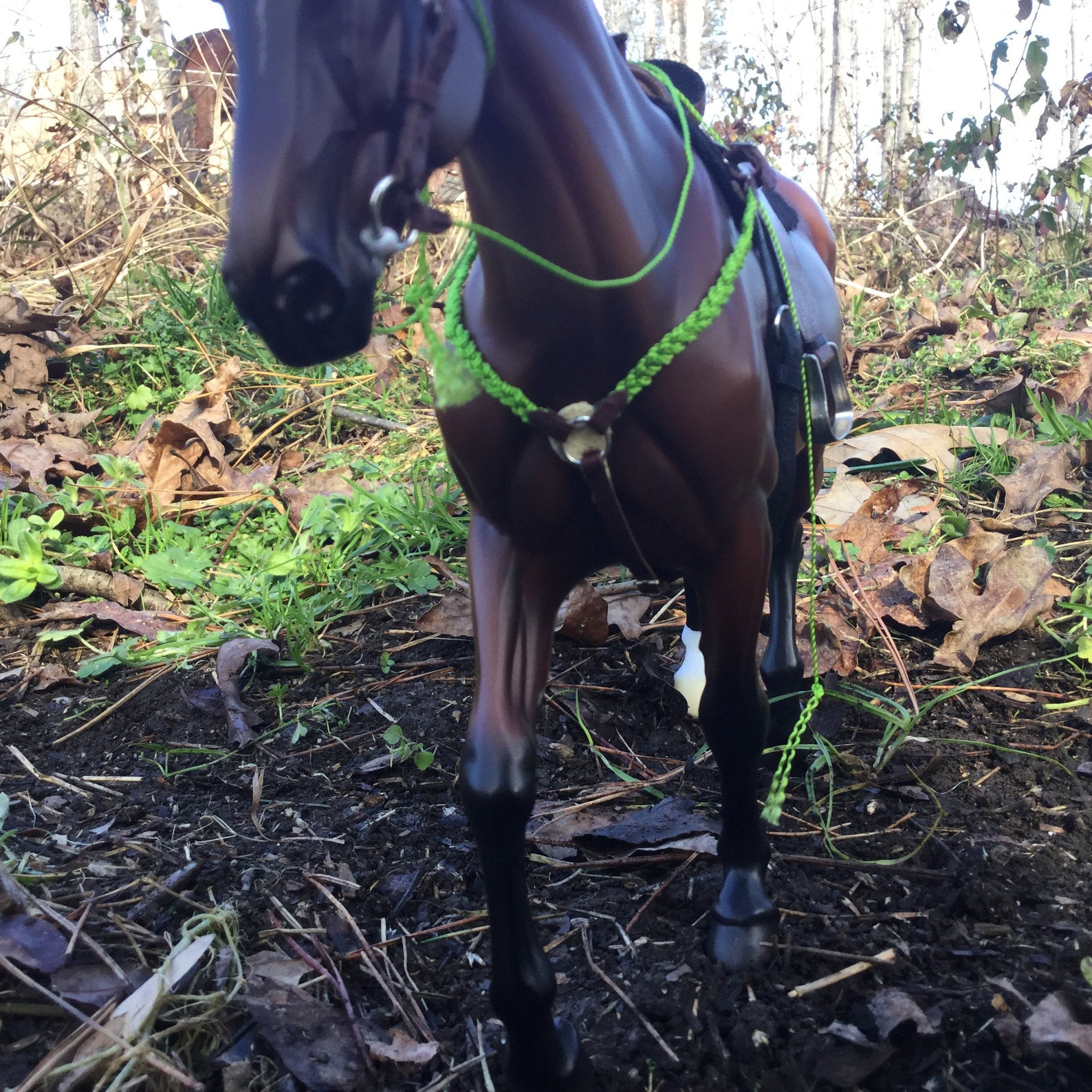 Breyer western lime green tack set saddle NOT included Etsy