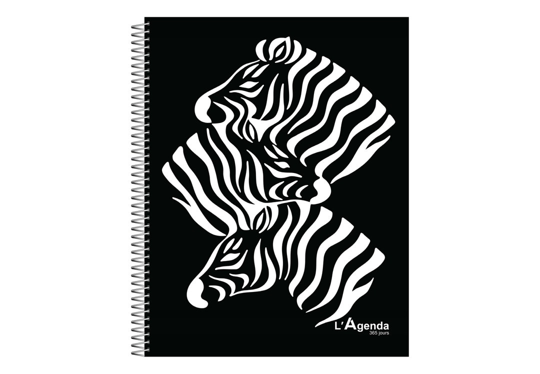 School Diary 20232024 / Large Format / Zebra / Stationery / Etsy